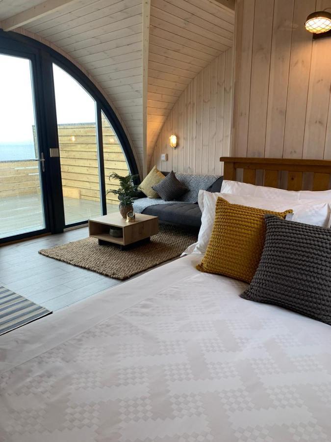 Orkney Lux Lodges - Hamnavoe 斯特罗姆内斯 外观 照片