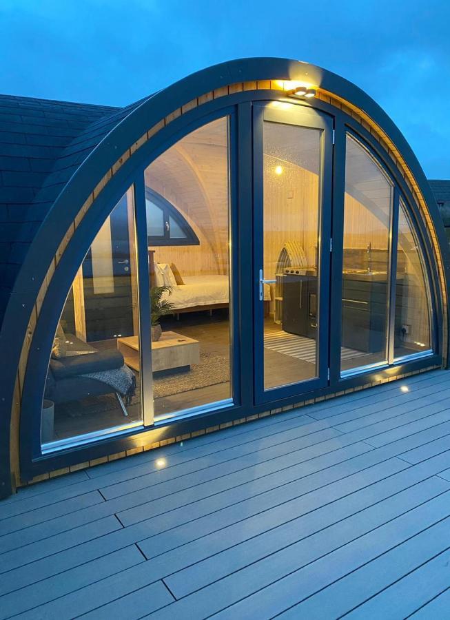 Orkney Lux Lodges - Hamnavoe 斯特罗姆内斯 外观 照片
