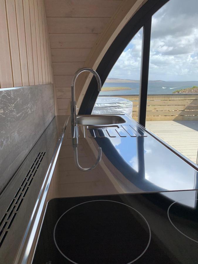 Orkney Lux Lodges - Hamnavoe 斯特罗姆内斯 外观 照片
